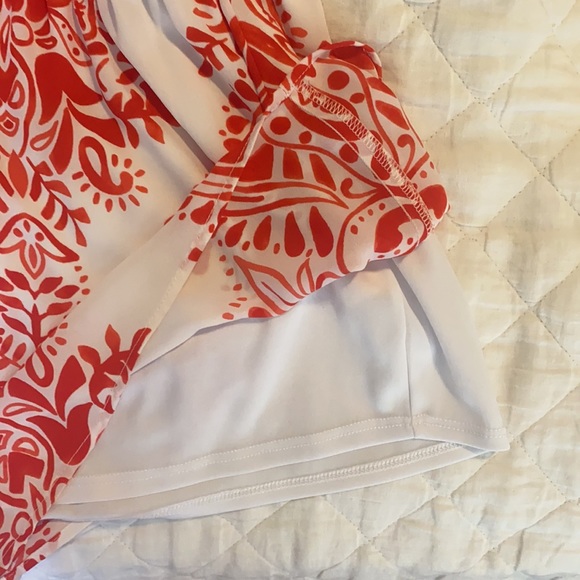 Show Me Your Mumu Red and White Rosarita Romper - Picture 4 of 6
